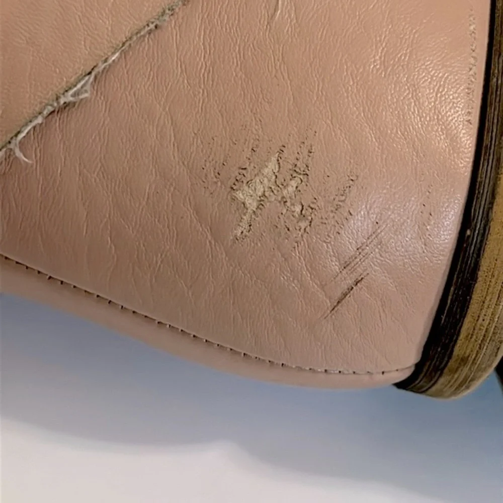 BOHME PEYTON ANKLE STRAP SANDAL IN BLUSH SIZE 6